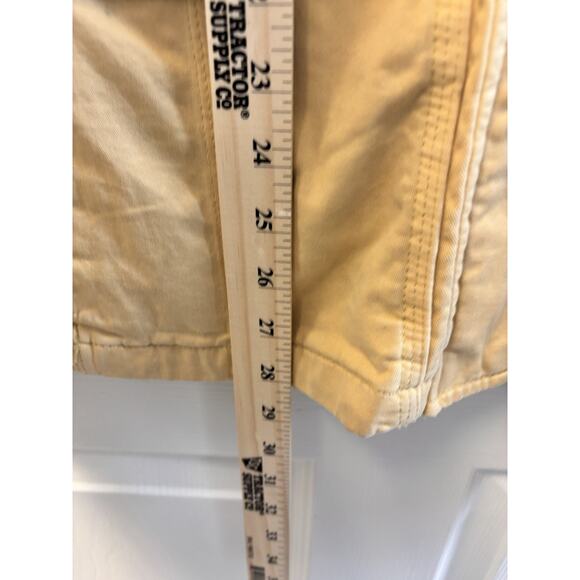 Kensie Jeans Utility Jacket - Butter Yellow Size 2X - Picture 7 of 8